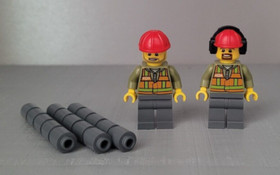Lego City 60098 - Heavy Haul Train / Heavy Haul Train (inc BA and Light)
