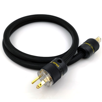 WAudio Hifi Audio Power Cable Audiophile Power Cord US Plug 3.3ft 5ft 6.6ft 10ft