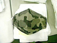 ADULT FASHION CAMOUFLAGE FACE COVER MASK WASHABLE REUSABLE ASST COLORS FREE SHIP