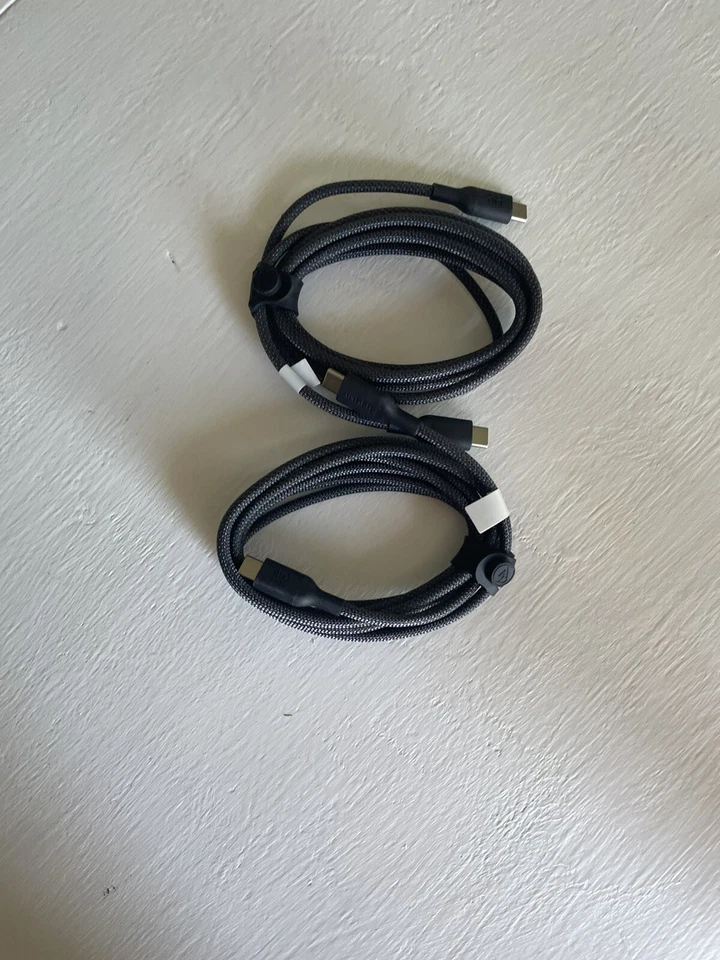 Anker Braided Durable USB-C to USB-C Cable 6-Feet, 240W Fast Charge, 2 Pack 351 - Image 3 of 3