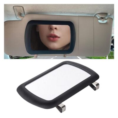 Car Sun Visor Vanity Mirror, Universal HD Travel Makeup Mirror