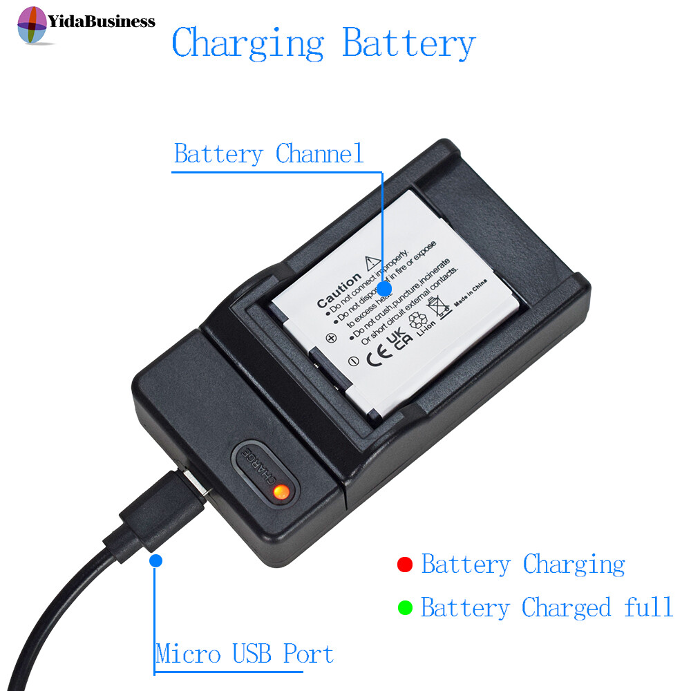 2x NB-11L H Battery +Charger for Canon PowerShot ELPH 360 HS/ IXUS