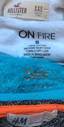 Hollister, H&M, Justice, On Fite Girls Long-Sleeved Tops, Size 12 - Picture 11 of 12
