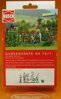 Busch 7877 Mini-Welt Mini-Welt Gurkenernte, 1:87