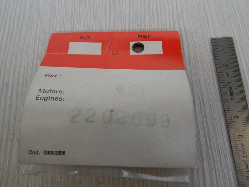 2202099 SUPERTIGRE S29 PISTONE SENZA FASCIA NOS SUPER TIGRE RC  - Immagine 2 di 2