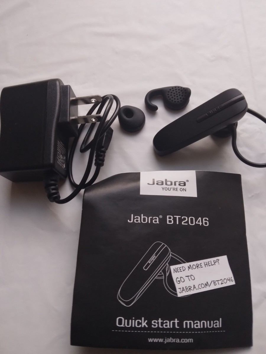 Jabra Earpiece BT2046 Black EarHook Headset wireless bluetooth earphone  Original