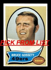 1970 Topps Football 5-131 EX/EX-MT Pick From List All PICTURED vv8 aa3