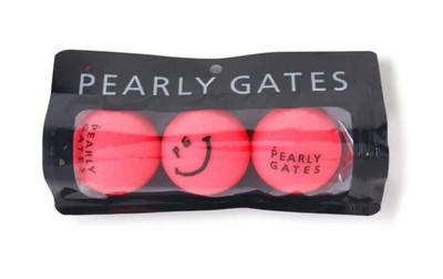 Pearly Gates Golf Flash Color PG SMILE Ball 1 Pack (3 Pieces 