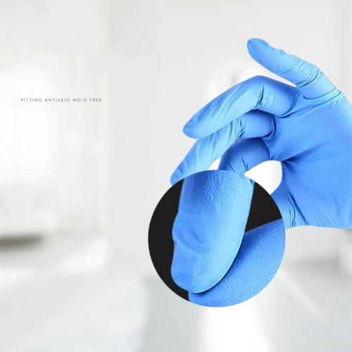 Nitril Untersuchungs Einweghandschuh 4 Mil puder- & latexfrei 1000 Stück Handschuhe - Bild 3 von 5
