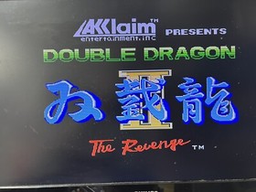 Nintendo Nes Videogioco - Double Dragon II the revenge Pal A UKV