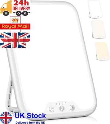 VTHW SAD Lamp, SAD Light Lamp, 10000 Lux Natural Daylight Sad Light with Memory