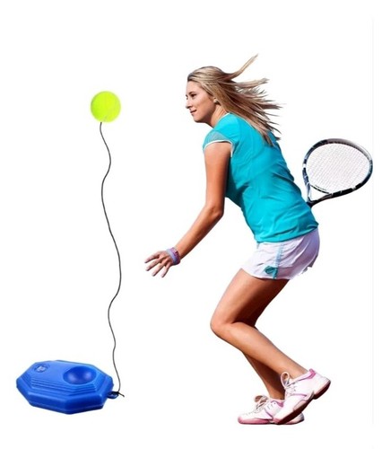 Tennis Training Set Rebounder Ball Equipment with String for Kids Youth Beginner - Picture 2 of 4