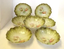 RS Germany Fruit Dessert Bowls - Peonies