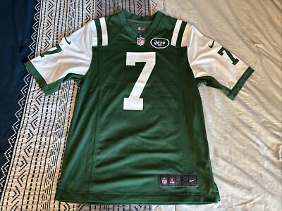 Geno Smith NFL Men's Football Jersey Green Adult Nike S Small Jets