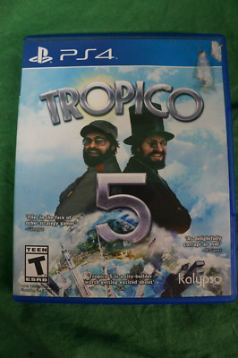 Tropico 5 (Sony PS4, 2015) Pre Owned Very Good Condition!
