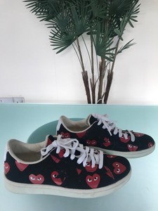 comme des garcons pro leather low top