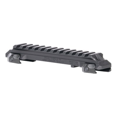 Reptilia RMU Mount/Riser, .625'' Height, 12 Slot, Fits 1913 Picatinny Rail