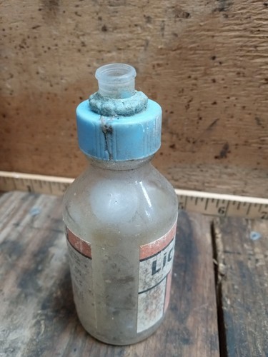 Vintage Collectors LIQUIPRIN Collectible Medicinal Medicine Bottle Antique - Picture 4 of 10