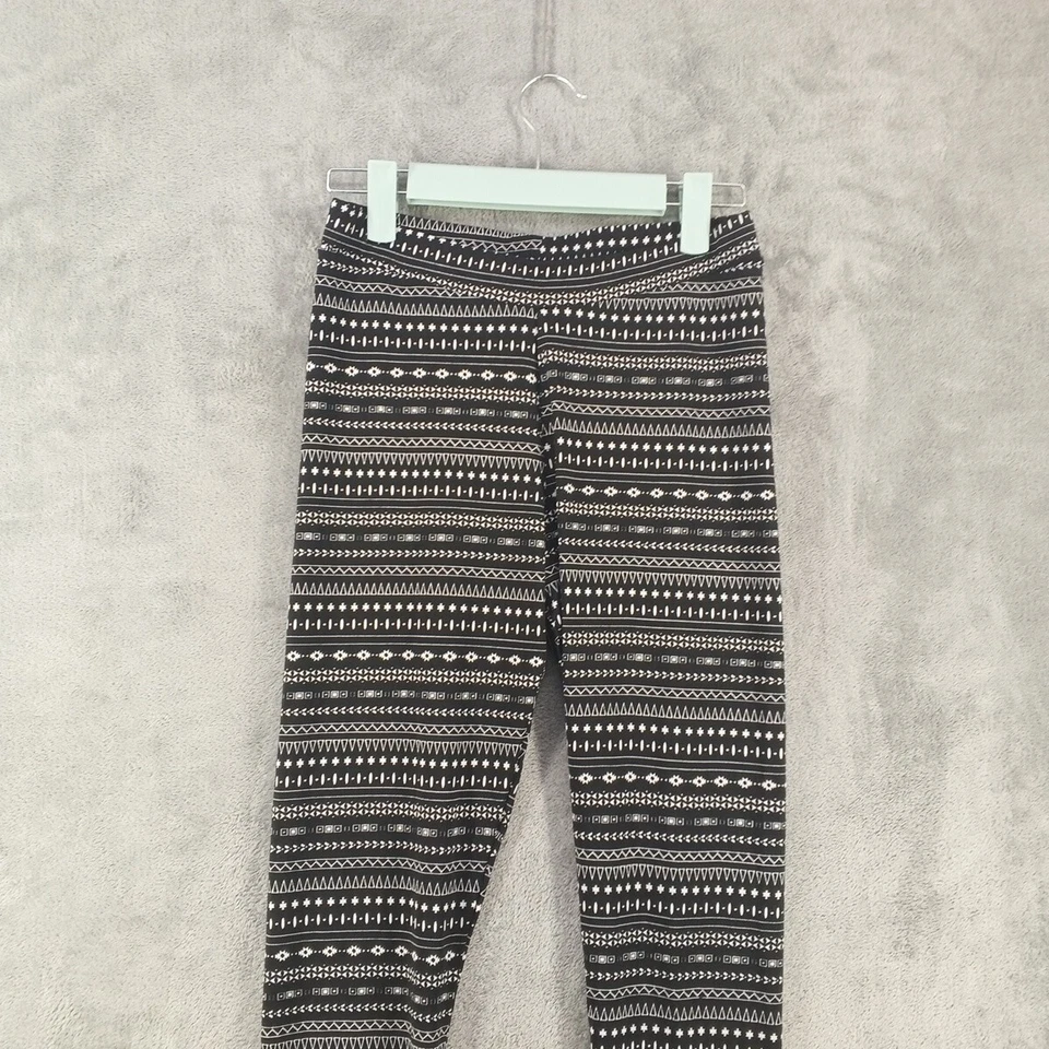 H&M DIVIDED Leggings Workout Size SMALL (4-6) Women Yoga High Rise Patterned - Image 2 of 4