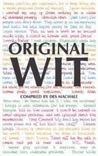 THE ORIGINAL WIT - Hardcover By DES MACHALE - GOOD