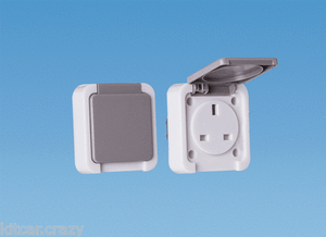 Caravan external 240v socket Caravan external 240v socket