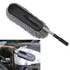 Large Car Wash Cleaning Brush Duster Dust Mop Microfiber Telescoping Dusting USA