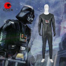 HZYM Starwars Costume Black Jumpsuit Star Wars Darth Vader Cosplay Adult Suit