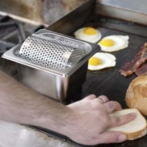 Stainless Steel Butter Spreader Wheel with Base Butter Dispenser Restaurant - Picture 5 of 13
