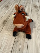 Pumbaa Warthog Lion King Disney Plush Soft Beanie Toy