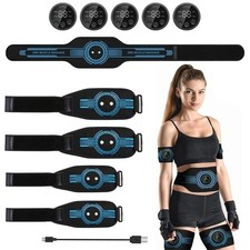 EMS Muscle Stimulator Toning Belt- 10 modes 39 Levels -Best for Abs, Arms & Legs