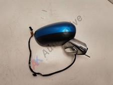 CITROEN C3 MK2 2009-2013 Wing Door Mirror Right Powerfold Blue KGW