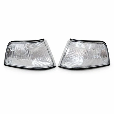 CHROM Corner Lamp Light LH RH Pair For HONDA 1988-1989 3DR Civic EF9 ED 4th - Image 1 of 4