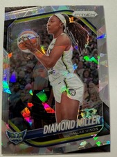 2025 WNBA Panini Prizm - Diamond Miller Silver Cracked Ice