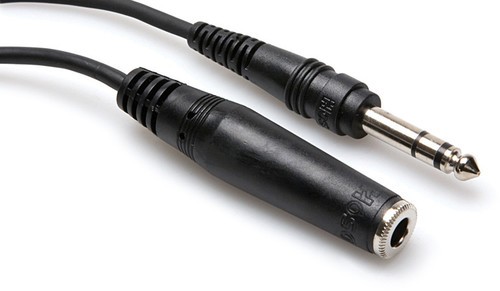 Hosa HPE-325 Headphone Ext CBL 1/4Intrs to 1/4Intrs 25FT [Used Very Good ]