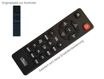 Ersatz Fernbedienung passend für Sennheiser SB01 Ambeo Soundbar / SB01-RC