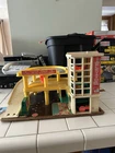 Vintage Fisher Price Little People Parking Ramp Service Center Garage #930
