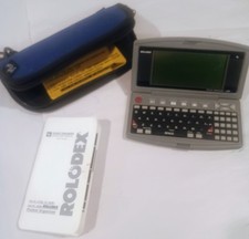 Rolodex Pocket Organizer 128K w/Case, Manual - Fully Functional, Clear Display