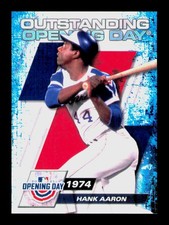 2021 Topps Opening Day #OOD-10 Hank Aaron Outstanding Opening Day