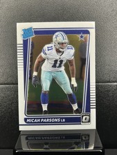 2021 Panini Donruss Optic Micah Parsons Rated Rookie #245 Dallas Cowboys