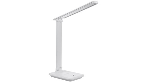 Lampe De Bureau LED Maclean MCE614 W - Dimmable, Tête Orientable, Lumière Variable 3000K-6500K