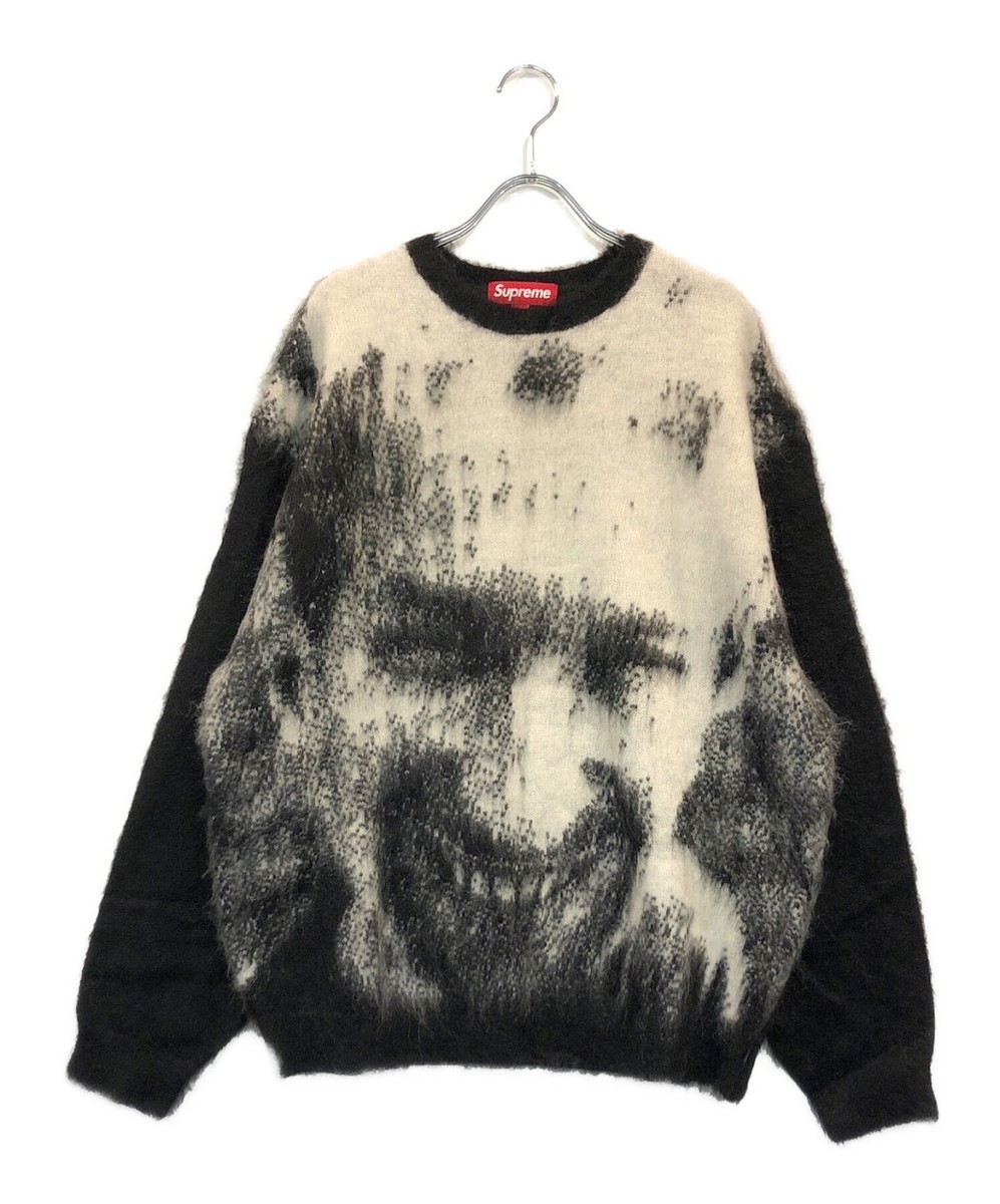 Supreme セーター SUPREME Aphex Twin Mohair Sweater Size: XL White x Men black | eBay