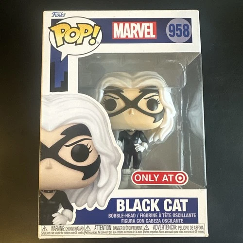 Funko Pop Marvel Black Cat #958 Target Exclusive Spider Man Figure