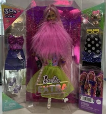 Barbie Extra Fashion Doll with Mix-and-Match Clothes & Accessories for 30+ Looks