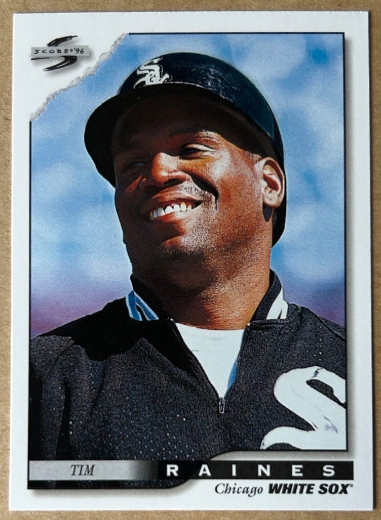 TIM RAINES HOF 1996 SCORE Card #449 NM-MT Condition