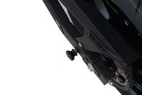 Schwingenachse-Pins R&G Racing Schwarz Kawasaki Ninja 400