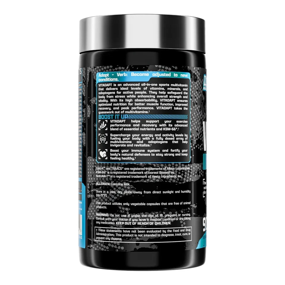 Nutrex Research Vitadapt Complete Sports Multivitamin Men, 24 Vitamins - 90 ct - Image 2 of 4
