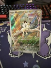 Pokémon TCG Phantasmal Flames Meowth 106/094 Illustration Rare R