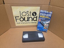 Maxell High Quality Video Head Cleaner VP-100 VHS Tape VCR Dry Type Movie Video