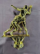 Trophy Topper/Quaterback, Gold Plastic, Brand New