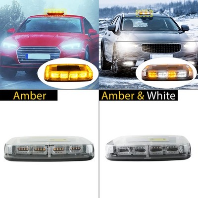 48 SMDs LED Auto Frontblitzer Blitzlicht Warnleuchte Strobe Licht 18 Blinkmodi